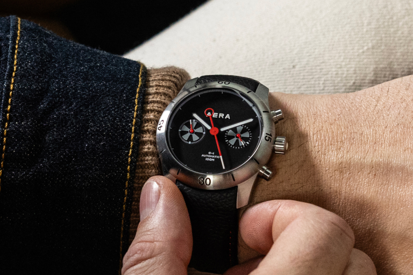 Aera x Rennsport C 1 Chronograph