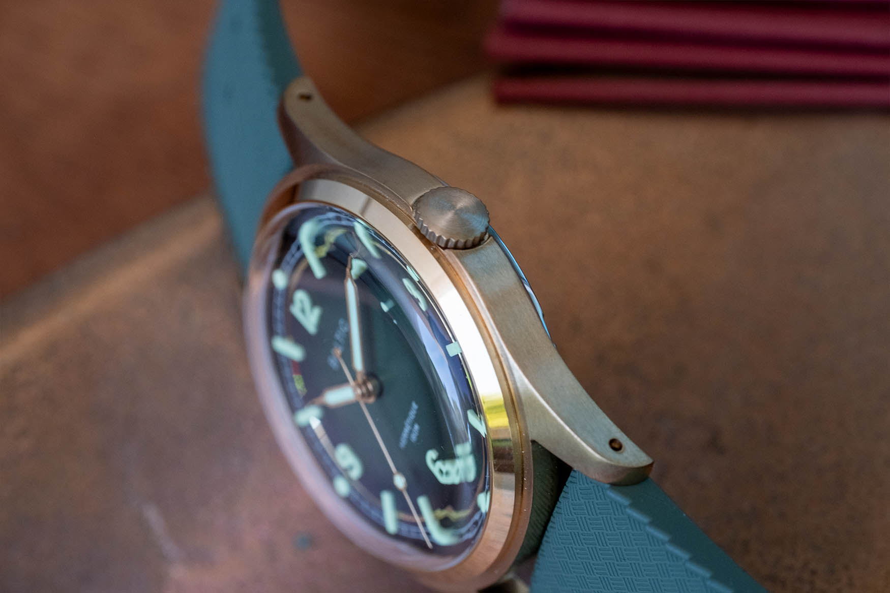 Baltic Hermetique Tourer Bronze Case 2