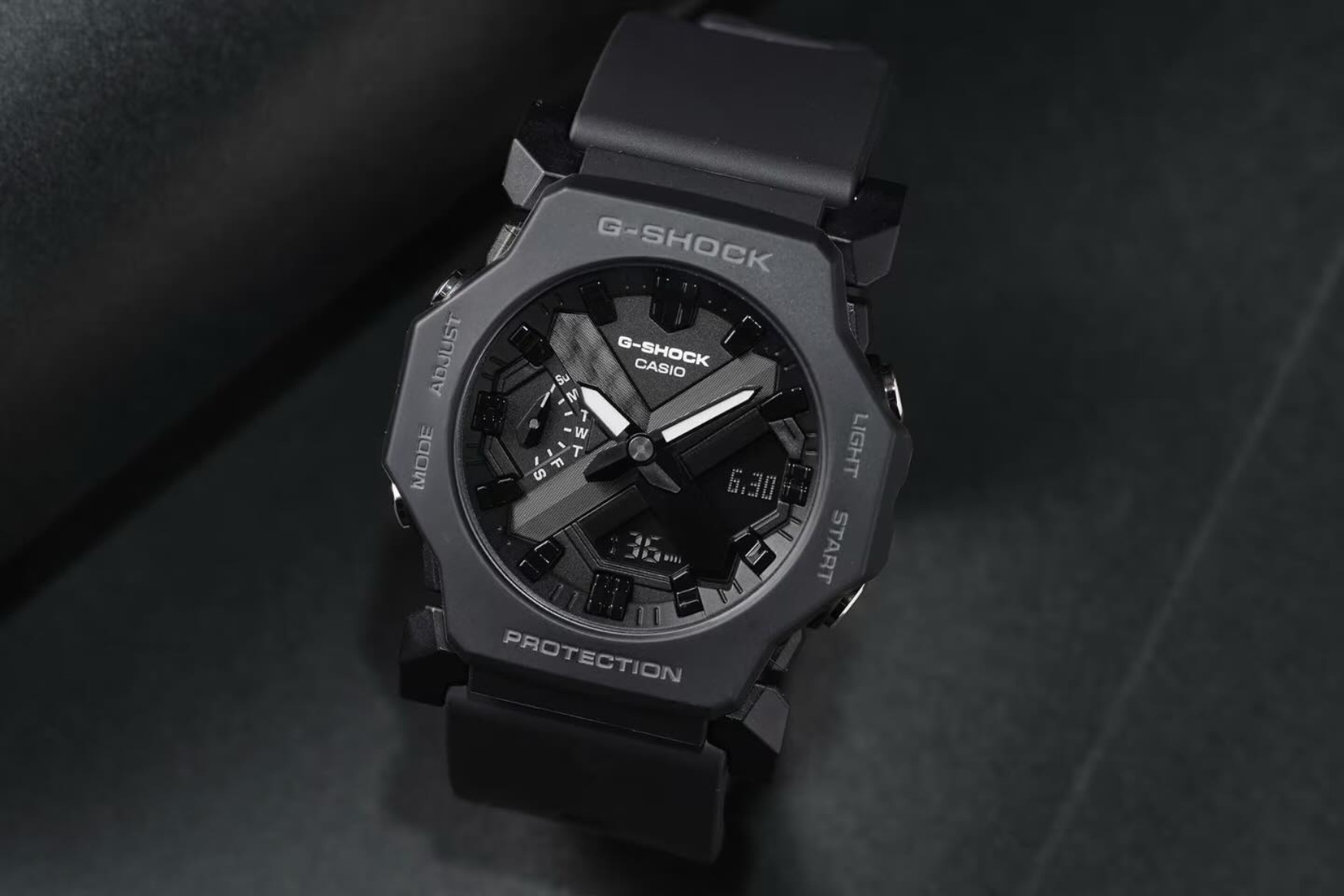 casio g shock ga 2300 series black