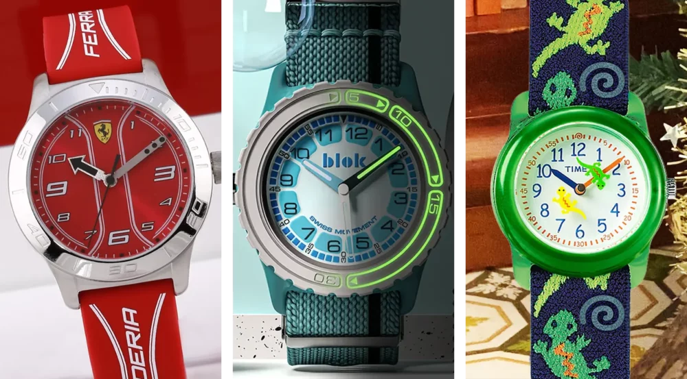 The best analogue watches for kids that could turn them into future watch nerds