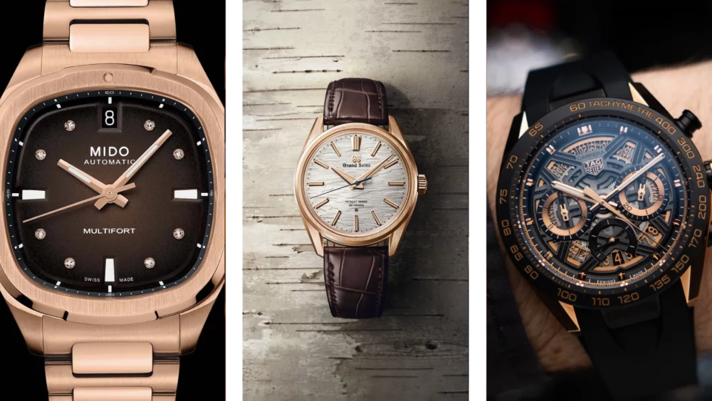 Rose gold watches that prove rosy tones can be for everyone