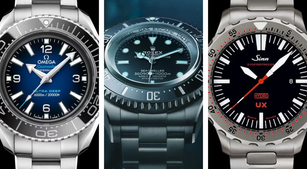 7 of the best deep dive watches that are a must for your next trip to the Mariana Trench